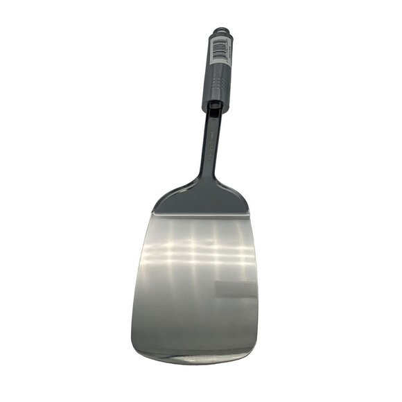 Hutzler Stainless Solid Spatula Turner 12 1/4" - Picture 2 of 5